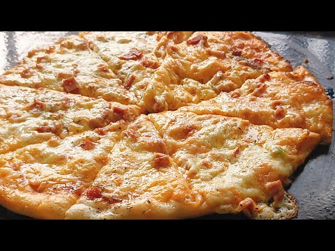 pizza recipe |  Soft and fluffy pizza dough recipe | Homemade pizza recipe |