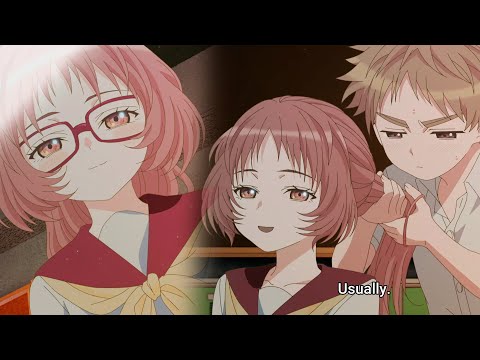 My Crush asked me to make her hairstyle every day  |The Girl I Like Forgot Her Glasses EP 10