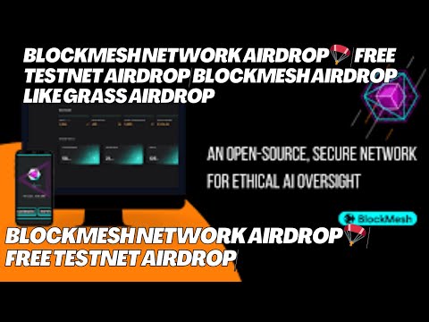 Blockmesh Network Airdrop 🪂 | Free Testnet Airdrop| BlockMesh Airdrop  | Solana's Project