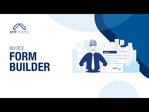 Create Form Builder Invoice | AntMyERP's Finance Module- English