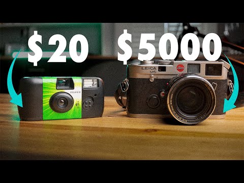 $20 Disposable vs $5000 35mm Film Camera