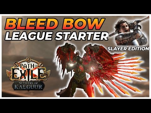 [PoE 3.25] Bleed Bow League Starter Guide (Settlers of Kalguur Update)