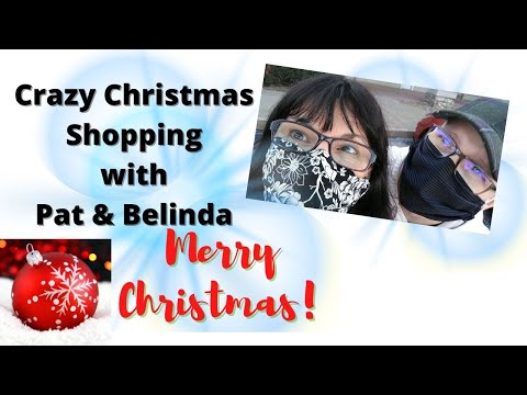 A Fun, Silly & Crazy Christmas Shopping Adventure with Belinda & Pat | What did she do this time?😁😱👀