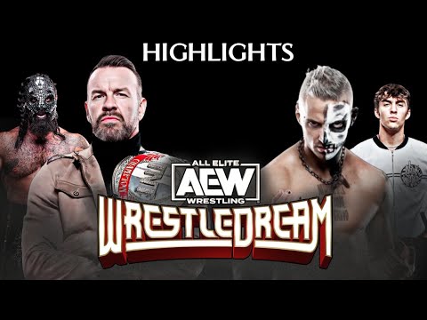 Christian Cage Vs Darby Allin - AEW WrestleDream 2023 - Highlights.