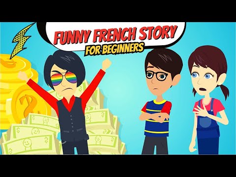 Rich Boy vs Wise Kids - Funny French Short Story for Beginners