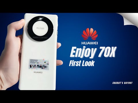 Huawei Enjoy 70X First Look: Stunning Design & Powerful Specs! 🔥