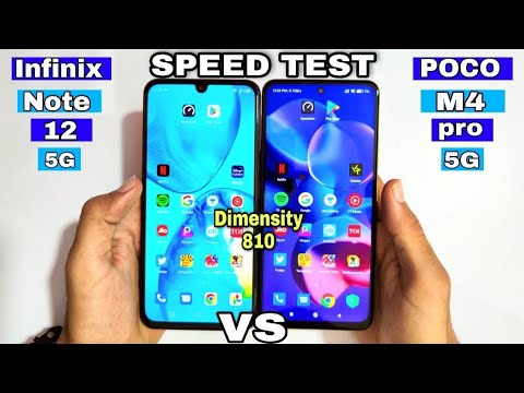 Infinix note 12 5G vs Poco M4 Pro 5G Speed Test & Comparison | Which one is best? 😱