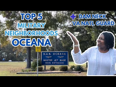 TOP 5 Military Neighborhoods Virginia Beach OCEANA | Neighborhoods Near Navy Bases Virginia Beach