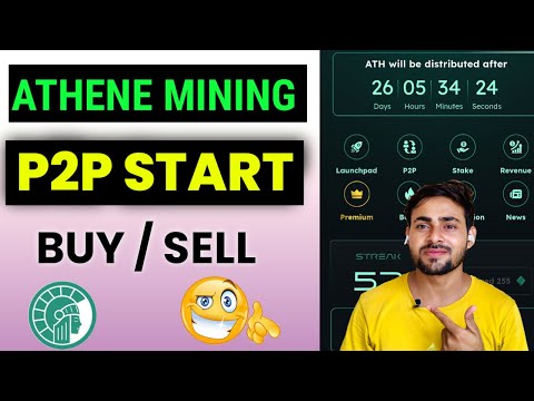 Athene Mining P2P Kaise Kare ? ATHENE NETWORK NEW UPDATE || Athene P2P Full Process #Athenemining