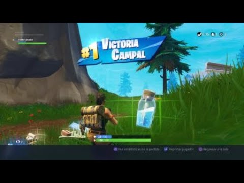 Mi Primera Victoria En Fornite