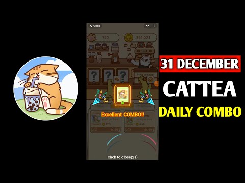 Cattea Daily Combo 1st January | Cattea Today's Daily Combo | Daily Combo Cattea | Cattea Airdrop