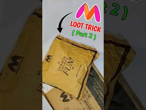 (Part 2) Myntra loot trick || myntra haul unboxing || myntra cheapest product #trending #shortsvideo