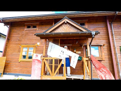 A Log House Soba Restaurant in the Countryside! The Grated Daikon Soba and Chashu Soba are Amazing!