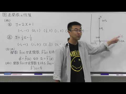 数学Ⅲ第97回逆関数の性質