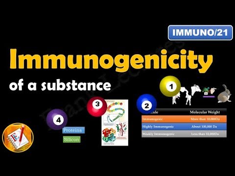 Immunogenicity -Properties determining immunogenicity of a substance (FL-Immuno/21)