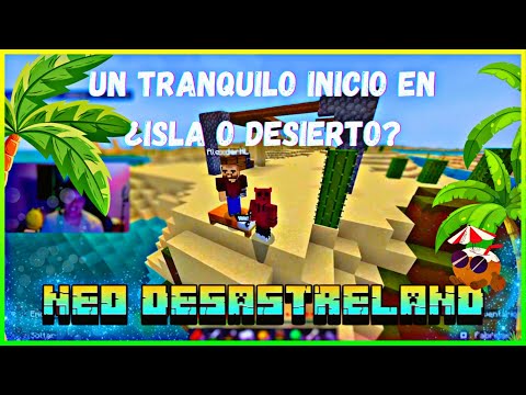 UNA ISLA DESÉRTICA CON MAR Y CORALES -NEO DESASTRELAND - Jeremy Wolf