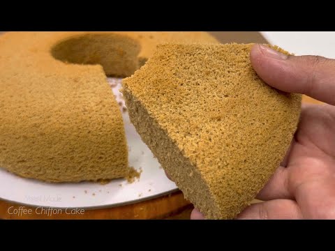 COFFEE CHIFFON CAKE Easy Recipe