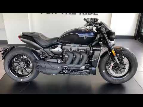 Triumph Rocket Storm R Satin Pacific Blue / Sapphire Black