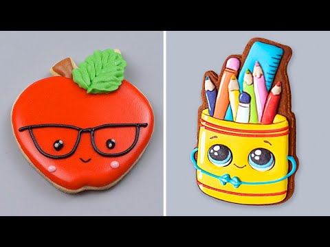 Back to School 📚 The BEST Cookies Decorating Compilation | 1000+ Sweet Cookies Ideas