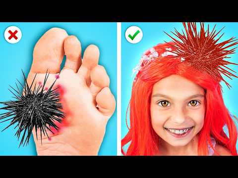 EASY Mermaid PARENTING Hacks For Smart Parents! Hacks and Gadgets For Smart Parenting