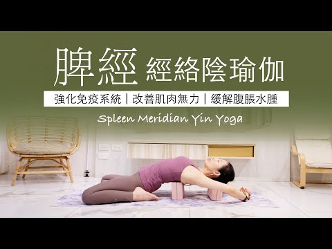 【脾經 | 陰瑜伽】50分鐘 #meridian  Yin Yoga ★ #經絡 #強化免疫力 #水腫  #緩解腹脹 #yinyoga