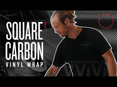 (Finally) The FIRST Square Carbon Vinyl Wrap | VViViD Vinyl