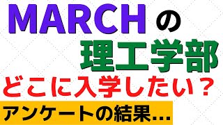 MARCHの理工学部の難易度・人気2022年【明治/青学/立教/中央/法政】