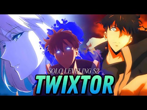 SOLO LEVELING season 2 trailer twixtor 1080p 60 fps