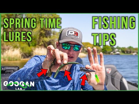 The BEST SPRING TIME LURES! ( Bass Fishing Tips )