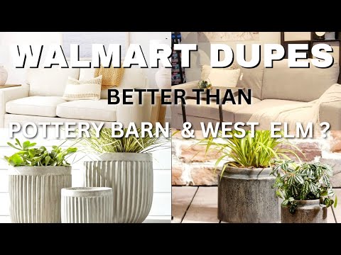 WALMART 10 High End Dupes On Walmart Shelves NOW!  Decor Dupes West Elm & Pottery Barn