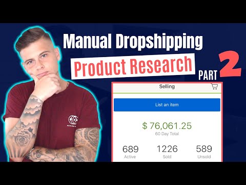 How To Find Items To Sell On eBay, ADVANCED Manual eBay Dropshipping Product Research 2019 - PART 2