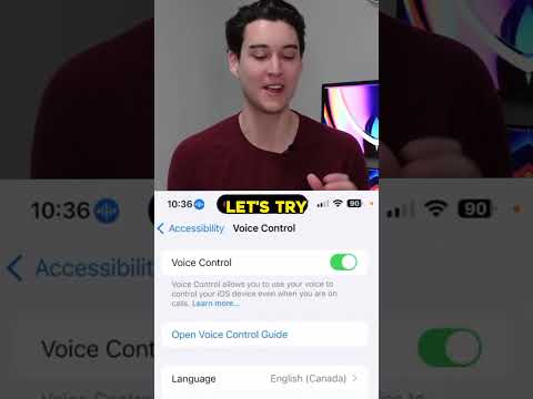 Voice Control on iPhone in INSANE  #iphonesettings #iphone