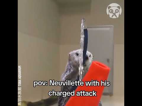 neuvillette skill #genshinimpact #genshin #hoyolab #neuvillette #hoyoverse #otter