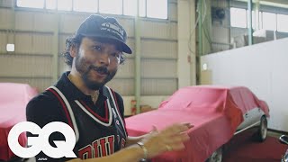 POGGY Visits a Classic Car Collector's Garage | The Car Show | GQ JAPAN