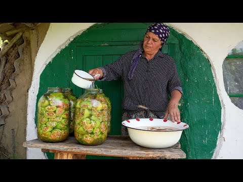 🫑 Stuffed Bell Pepper: Pickling and Outdoor Cooking