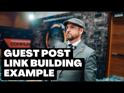 Guest Post Link Building Example with Dr. Brett Lane