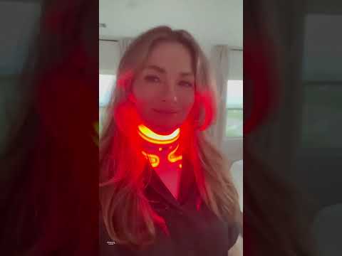 LED neck therapy skin innovations Watch my full review! #skincare