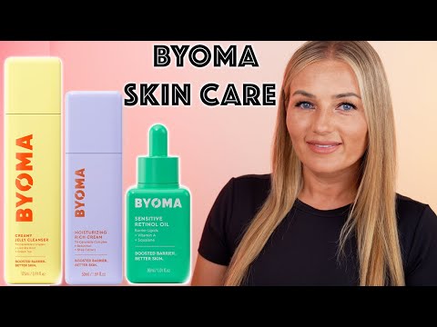 BYOMA Skincare Testing New Drugstore Products