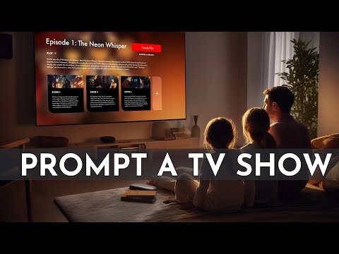 The Netflix of AI: Prompt Your Own TV Show