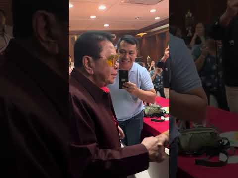 Chavit Singson Visits Cebu to Present his Platforms