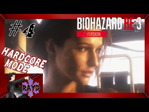 #4【BIOHAZARD RE:3】HARDCOREモード　バイオシリーズ制覇の旅【Z Version】【RAYD】【戸破】