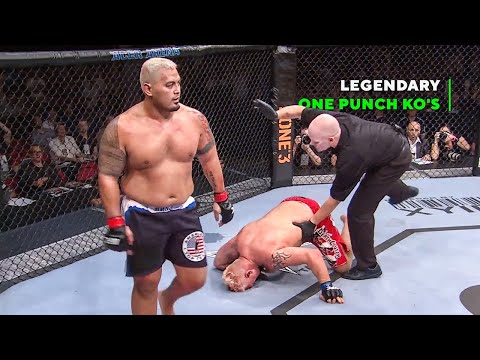 True Power! The Hardest Punch in History - Mark Hunt in Kickboxing