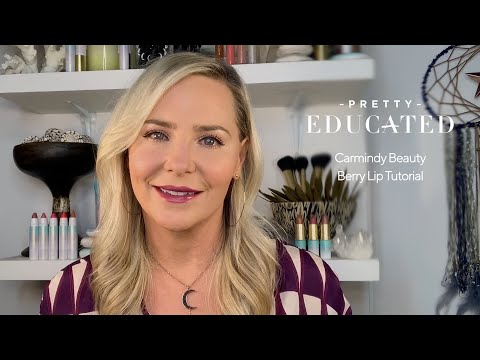 Holiday Berry Lip Tutorial with Carmindy Beauty | PRETTY EDUCATED