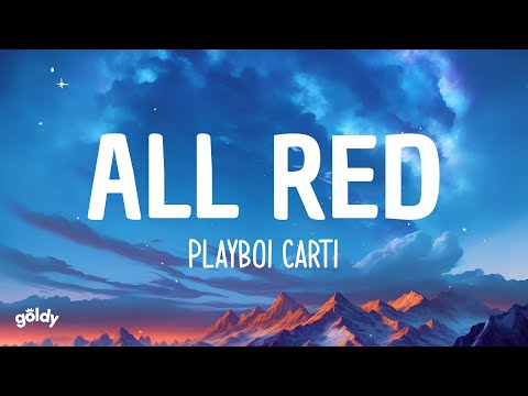 Playboi Carti - ALL RED (Lyrics)