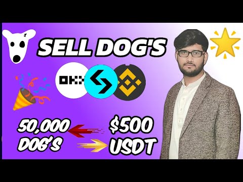 How to sell DOG'S #dogs #sell #listing #binance