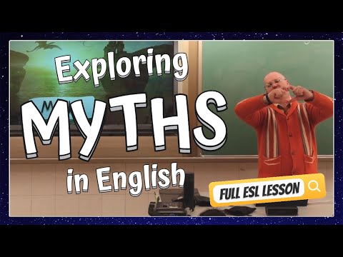 What is a myth? || Full ESL Lesson