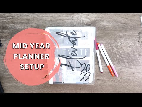 MIDYEAR PLANNER SETUP | Catch-All Planner Setup