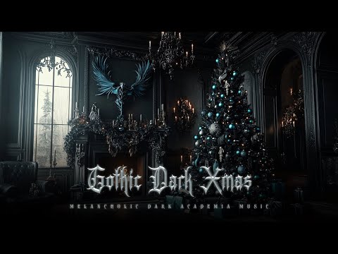 Whispers of Winter - Dark Academia Melancholic Piano & Violin | Gothic Dark Xmas Music