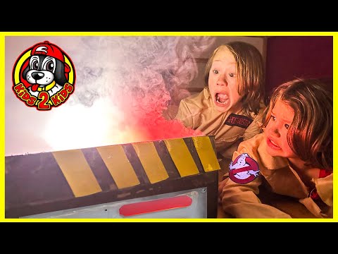 Kids Pretend 👻 CALEB & ISABEL ARE GHOSTBUSTERS IN REAL LIFE - COMPILATION