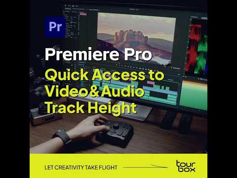 💡Quick Access to Video & Audio Track Height in #Premiere